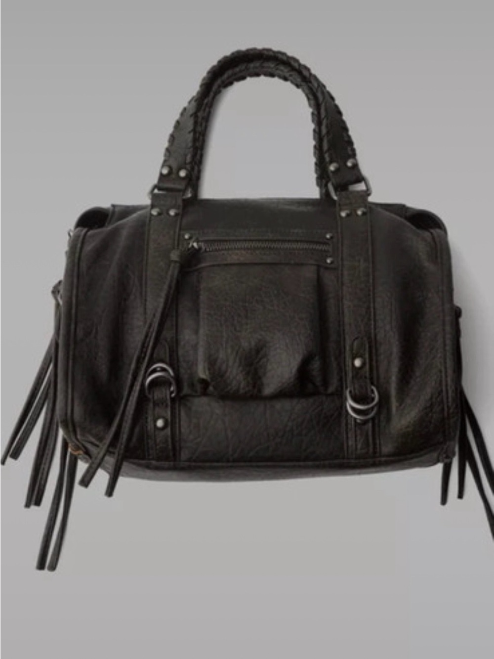 Bershka Black Leather bag